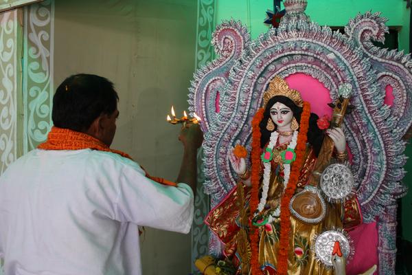 SARASWATI  PUJA